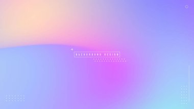 Soyut dalga gradyan arkaplan çizimi