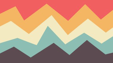 Zigzag soyut arkaplan çizimi