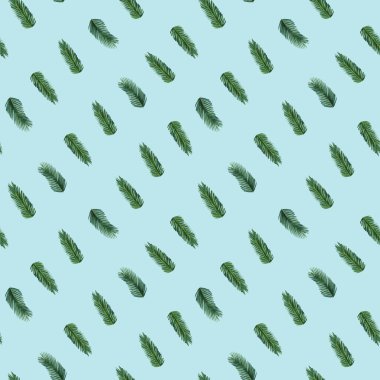 Noel arkaplanı. Kusursuz desen. El çizimi suluboya çizimi. Yüksek kaliteli illüstrasyon