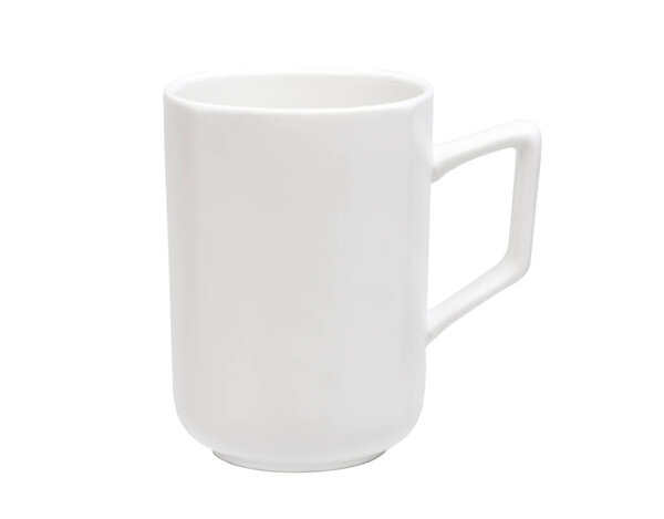 Empty coffee cup or coffee mug isolated on white with clipping path.