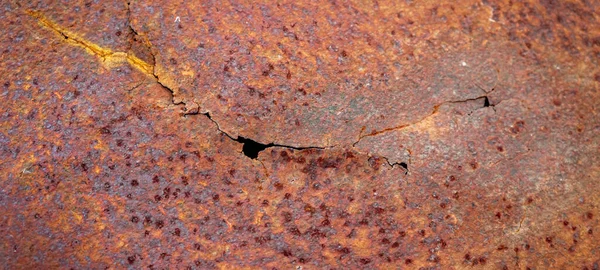 Grunge Rostige Metallstruktur Rost Und Oxidierter Metallhintergrund Altes Eisenblech — Stockfoto