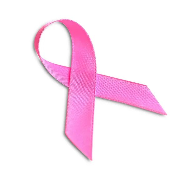 Розовая Лента Кампания Информированию Раке Груди — стоковое фото