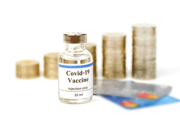 Εμβόλιο Ανοσοποίηση Και Θεραπεία Του Coronavirus Covid Από Την Έννοια — Φωτογραφία Αρχείου