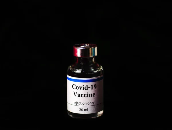 Szczepionka Coronavirus Covid Uodpornianie Leczenie Zastosowaniem Koncepcji Wyposażenia Medycznego Koronawirusa — Zdjęcie stockowe