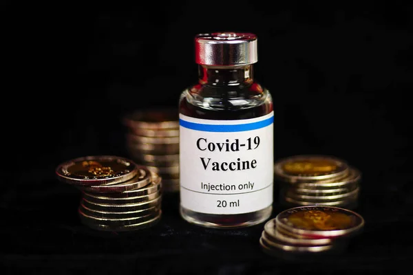 Вакцина Від Коронавірусу Covid Імунізація Лікування Від Коронавірусу Covid Концепція — стокове фото