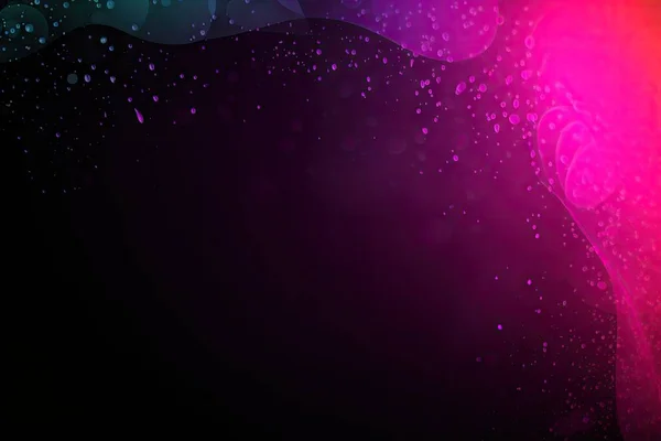 abstract background with glowing dots and lines. hi-tech 3d illustration.