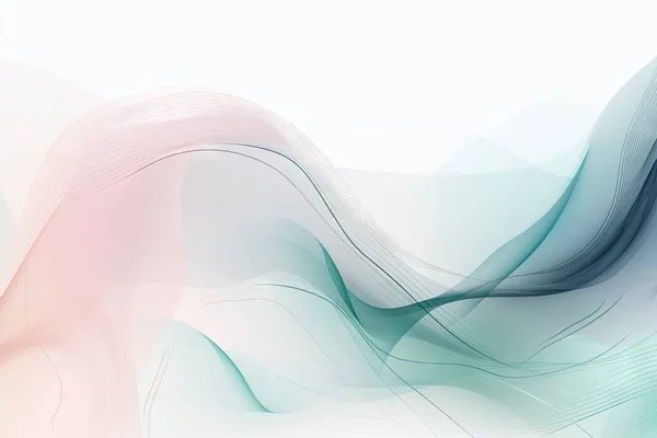 abstract background with a liquid wave, digital waves and motion concept, 3d illustration, graphic design