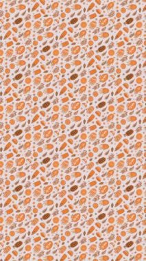 Kahverengi renkli kusursuz geometrik desen