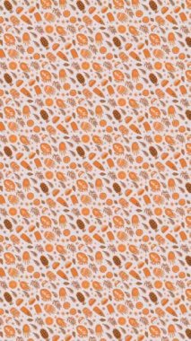 Kahverengi, bej ve kahverengi renkli kusursuz soyut desen