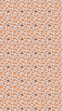 Soyut geometrik şekilli kusursuz desen