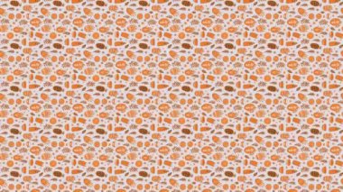 Soyut geometrik şekilli kusursuz desen