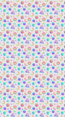 Vektör illüstrasyonu için soyut kaleydoskop kumaşı pürüzsüz arkaplan