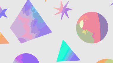 Geometrik desenli soyut arkaplan