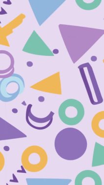 geometrik elementlerle kusursuz desen