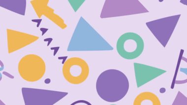 Memphis 'in arka plan soyut tasarımı. Moda, kart, reklam, poster, el ilanı, poster, broşür, kapak için vektör grafik çizimi