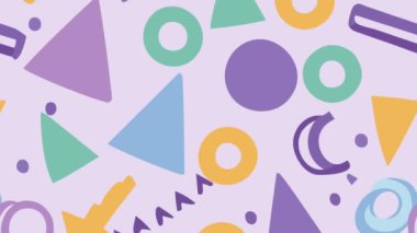 vektör modern soyut geometri deseni