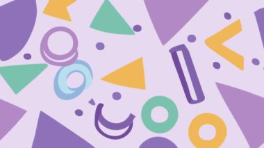 Kesintisiz soyut desen, vektör arka plan