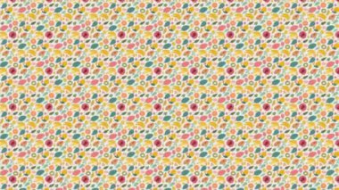 Tekrarlanan şekillerle soyut yaratıcı arkaplan