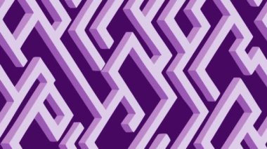 Soyut Geometrik Desen, üretken hesaplama sanatı çizimi