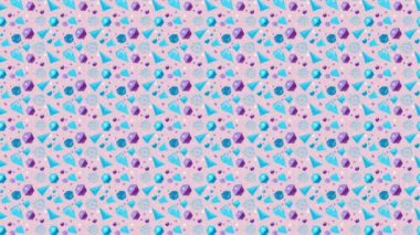 Altıgen desenli modern renkli arkaplan