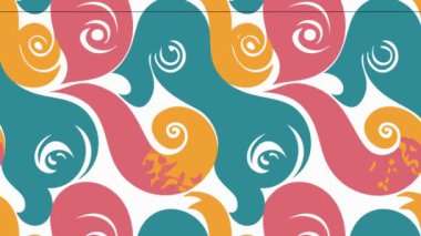 Vektör Dikişsiz desen, grafik illüstrasyon