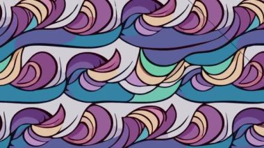 Renkli psikedelik kamuflaj arka planı