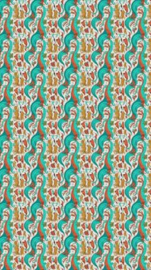 Kusursuz soyut süs arkaplanı