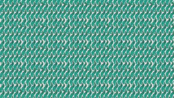 Abstrakte Nahtlose Muster Hintergrund Mit Geometrischen Ornamenten Und Sich Wiederholenden — Stockvideo