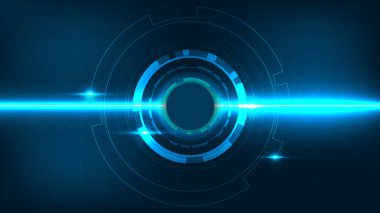 Fütüristik yenilikçi grafik arkaplan, modern teknoloji geometrik duvar kağıdı