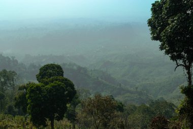 Bulut katmanlarından oluşan çarpıcı bir bileşim Sajeks dağlarının üzerine çöker ve büyüleyici bir dağ manzarası yaratır. Doğa aşıkları, gezginler ve fotoğrafçılar için mükemmel sisli, sakin manzaraların sihrini yakalıyorlar..