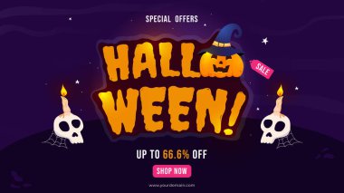 Cadılar Bayramı Özel Teklif 'iniz kutlu olsun.% 66.6' ya kadar indirimli. Sosyal Medya Sancakları