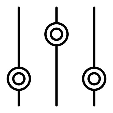 Düzenlenebilir vuruşla aynı hizada dengeleyici simgesi. Düzenlenebilir vuruşla birlikte müzik simgesi