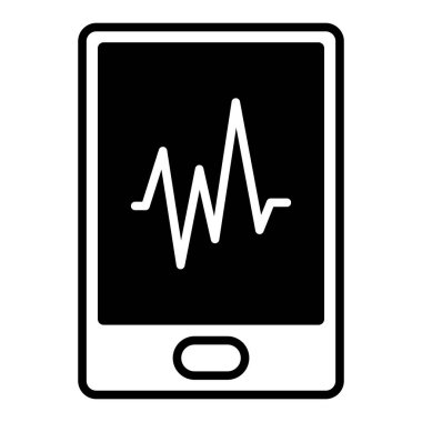 MP4 oynatıcı simgesi düzenlenebilir vuruşla aynı hizada. Düzenlenebilir vuruş ile satır biçimi müzik çalar simgesi