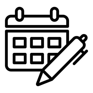 Gündem simgesi veya Takvim simgesi