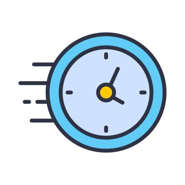 Kronometre simgesi iş verimliliğinin sembolü