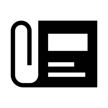 Dosyalar ve dosyalar. Eklenti dosyaları simgesi