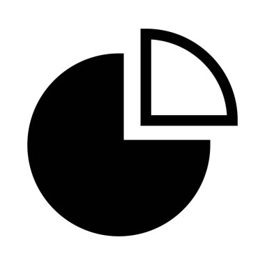 Pasta grafikleri simgesi biçiminde