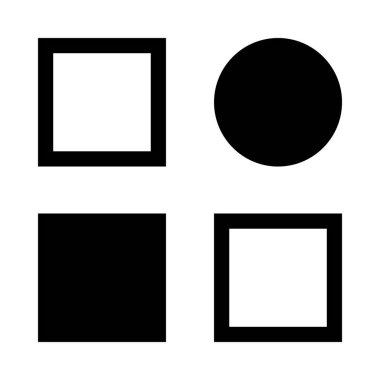 Ağ simgesi. vektör illüstrasyonu