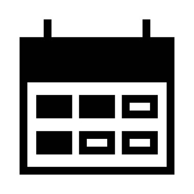 Takvim olay simgesi kabartma biçiminde