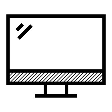 Dekstop Bilgisayar simgesi. Simge görüntüsü. Tüm- Bir Bilgisayar simgesi