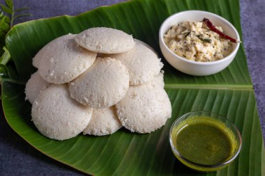 Güney Hindistan 'ın ünlü yemeklerinin seçici odağı 