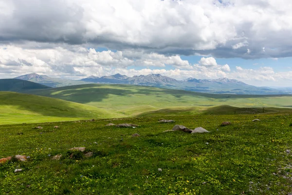 Javakheti Plateau Landschaft Mit Alten Ruhenden Vulkanen Didi Abuli Godorebi — Stockfoto
