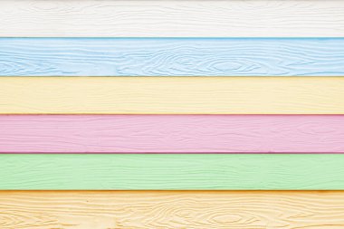 Pretty and Colorful of Shera Boards in Rainbow Color Spectrum for Fun and Cheerful Background template with extra blank room or space for copy, text, your words, Horizontal photograph