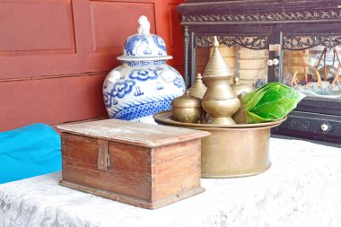 Traditional hospitality tray of betel nut in Thailand