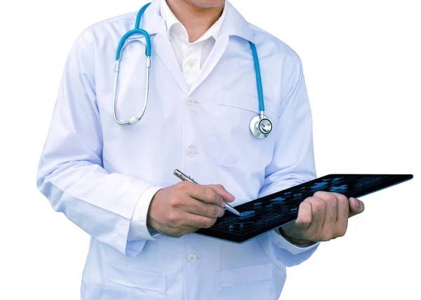 Médico Usando Tablet Digital Conceito Medicina Saúde Fotos De Bancos De Imagens