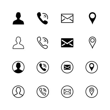 İş Kartı için Simge Koleksiyonu