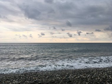 Pasifik 'te bir sahil. Taitung, Tayvan.