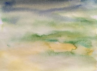 El boyası suluboya dokular. Kağıt üzerinde suluboya.