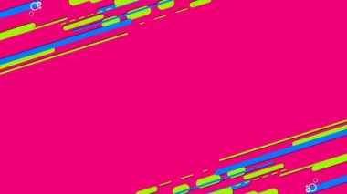 4K Soyut Canlandırma ve Renkli Arkaplan Döngüleri.