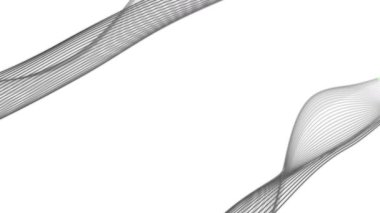 Beyaz arkaplanda spektrum dalgaları renk çizgisi